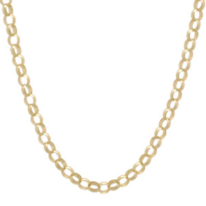 9ct Yellow Gold Belcher Chain 22&#8243; 5mm