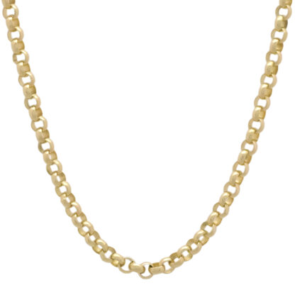 9ct Yellow Gold Belcher Chain 20'' 4.5mm
