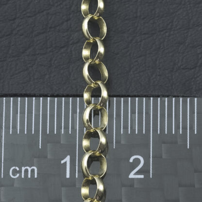 9ct Yellow Gold Belcher Chain 22" 4mm - Image 3