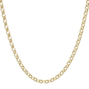 9ct Yellow Gold Belcher Chain 18&#8243; 3.5mm