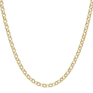 9ct Yellow Gold Belcher Chain 18&#8221; 3.5mm