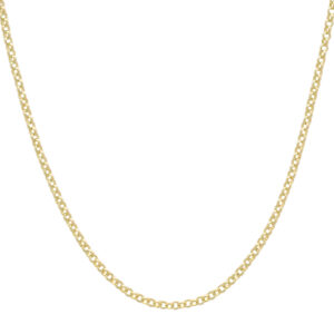9ct Yellow Gold Belcher Chain 18&#8243; 2mm