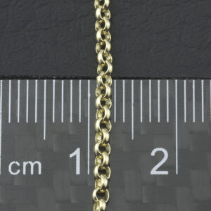 9ct Yellow Gold Belcher Chain 18&#8243; 2mm