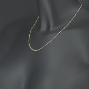 9ct Yellow Gold Belcher Chain 18&#8243; 2mm