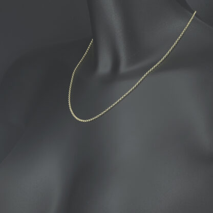 9ct Yellow Gold Belcher Chain 18" 2mm - Image 2