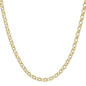 9ct Yellow Gold Belcher Chain 20&#8221; 3.5mm