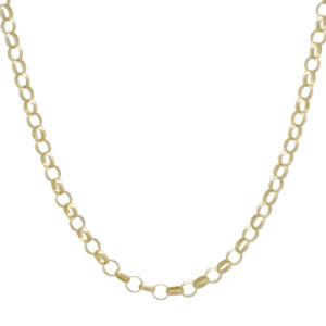 9ct Yellow Gold Belcher Chain 20&#8243; 4mm