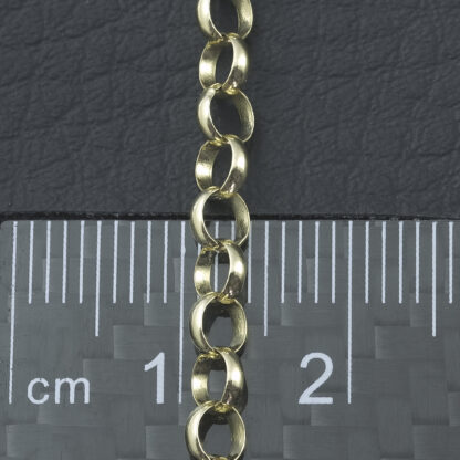 9ct Yellow Gold Belcher Chain 20" 4mm - Image 3
