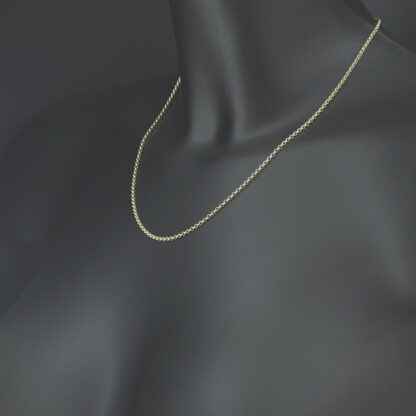 9ct Yellow Gold Belcher Chain 18" 2mm - Image 2