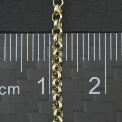9ct Yellow Gold Belcher Chain 18" 2mm - Image 2