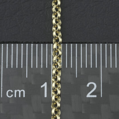 9ct Yellow Gold Belcher Chain 20" 2mm - Image 3