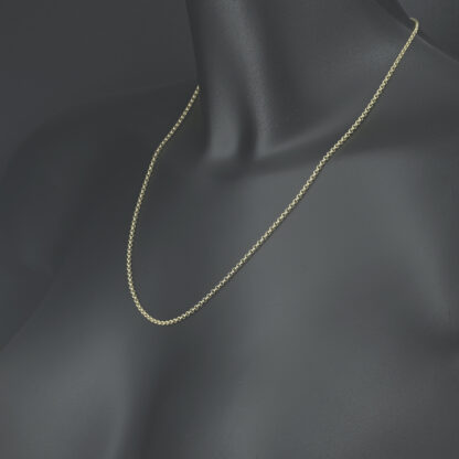 9ct Yellow Gold Belcher Chain 20" 2mm - Image 2