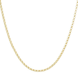 9ct Yellow Gold Belcher Chain 18&#8243; 2mm
