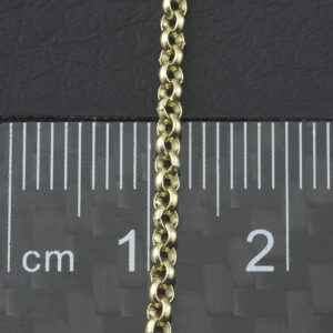 9ct Yellow Gold Belcher Chain 18&#8243; 2mm