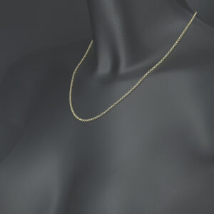 9ct Yellow Gold Belcher Chain 18&#8243; 2mm