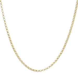 9ct Yellow Gold Belcher Chain 20&#8243; 2mm