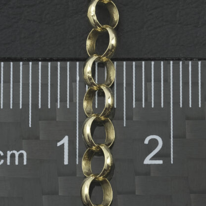 9ct Yellow Gold Belcher Chain 22" 4mm - Image 3