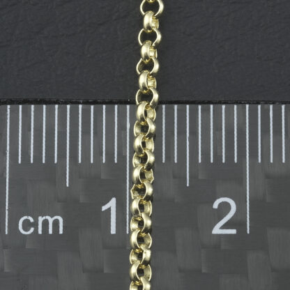 9ct Yellow Gold Belcher Chain 18" 2mm - Image 3