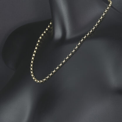 9ct Yellow Gold Belcher Chain 20'' 5mm - Image 4