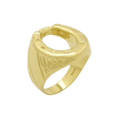 9ct Yellow Gold Horseshoe Ring