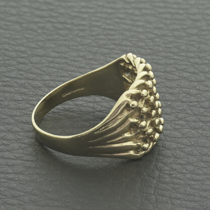 9ct Yellow Gold Keeper Ring - Image 2