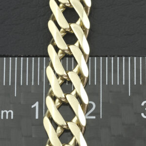9ct Yellow Gold Fancy Link Bracelet 7&#8221; 7.5mm