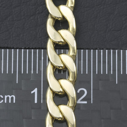 9ct Yellow Gold Curb Chain 20'' 6mm - Image 2