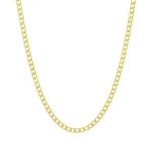 18ct Yellow Gold Curb Chain 24&#8243; 3.5mm