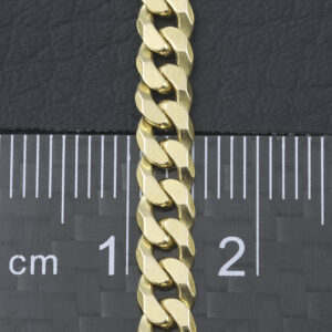 9ct Yellow Gold Curb Chain 30″ 4.5mm