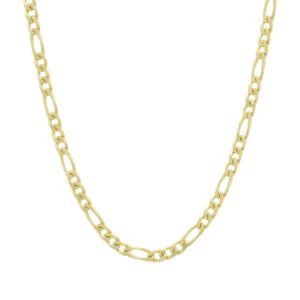 9ct Yellow Gold Figaro Chain 27.5&#8243; 4mm