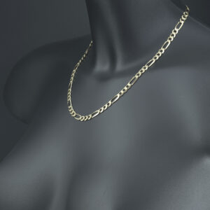 9ct Yellow Gold Figaro Chain 18&#8243; 5.5mm