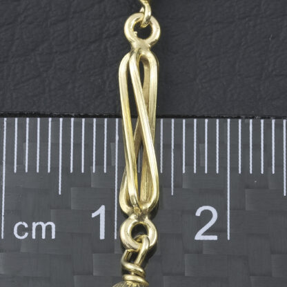 9ct Yellow Gold Fancy Link Chain 24" 5mm - Image 4