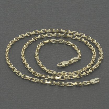 9ct Yellow Gold Belcher Chain 18" 2mm - Image 2