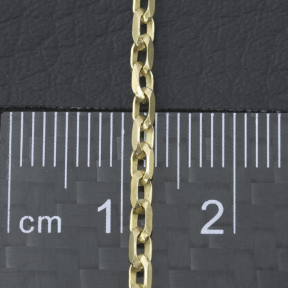 9ct Yellow Gold Belcher Chain 18" 2mm - Image 4