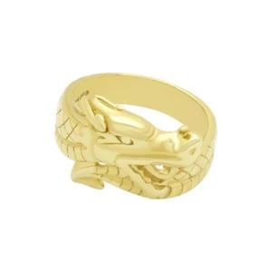 9ct Yellow Gold Dragon Ring