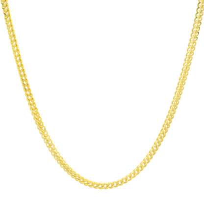 22ct Yellow Gold Franco Chain 24" 2.5mm