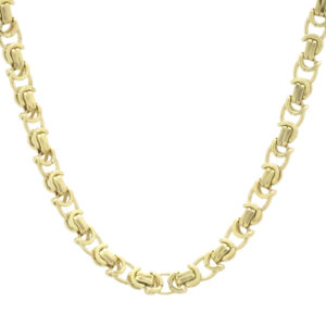 9ct Yellow Gold Byzantine Chain 19&#8243; 5.5mm