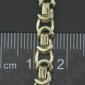 9ct Yellow Gold Byzantine Chain 19&#8243; 5.5mm