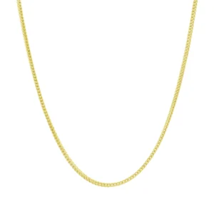 18ct Yellow Gold Franco Chain 17.5&#8243; 2mm