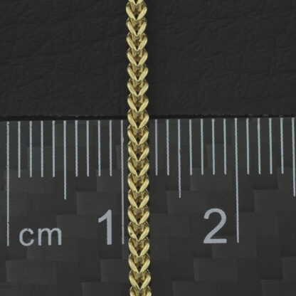 18ct Yellow Gold Franco Chain 17.5" 2mm - Image 3