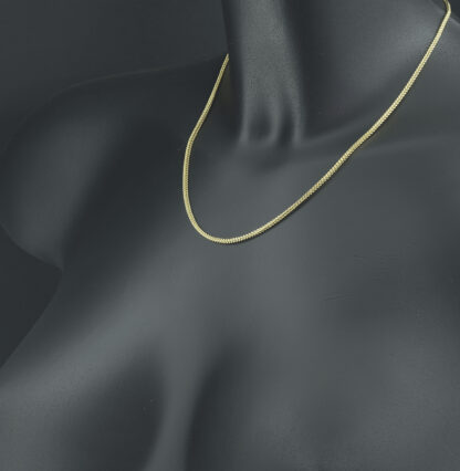 18ct Yellow Gold Franco Chain 17.5" 2mm - Image 4