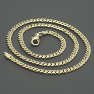 18ct Yellow Gold Curb Chain 17.5″ 3.5mm