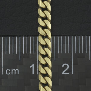 18ct Yellow Gold Curb Chain 17.5″ 3.5mm