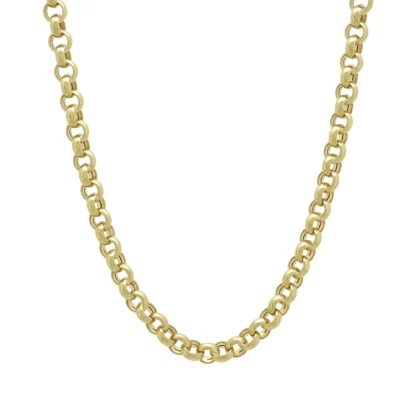 9ct Yellow Gold Belcher Chain 24'' 5.5mm