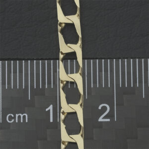 9ct Yellow Gold Curb Chain 18” 4mm
