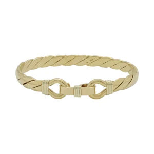 9ct Yellow Gold Loop Bangle