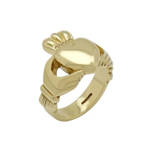 9ct Yellow Gold Claddagh Ring