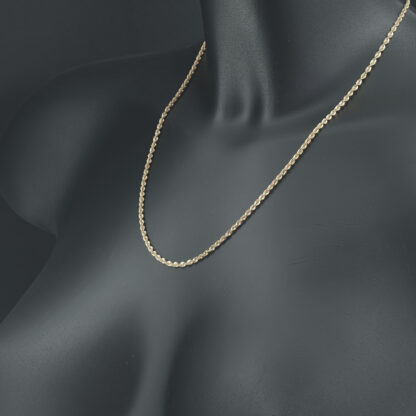 9ct Rose Gold Rope Chain 20'' 2.5mm - Image 4
