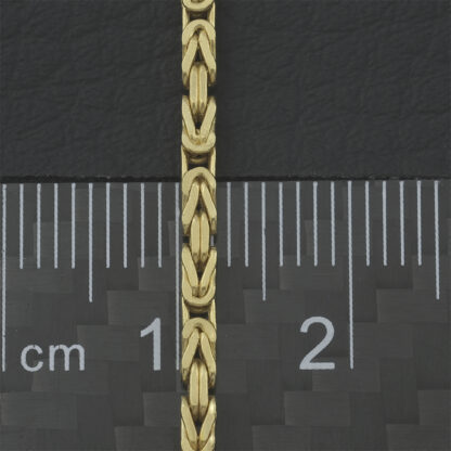 18ct Yellow Gold King Chain 23.5" 2mm - Image 3
