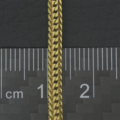22ct Yellow Gold Franco Chain 22" 3mm - Image 3